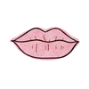 Icône d'une bouche symbolisant la dégustation en bouche du vin rosé de garde du Jas Monges